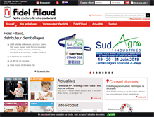 Tablet Screenshot of fidel-fillaud.com